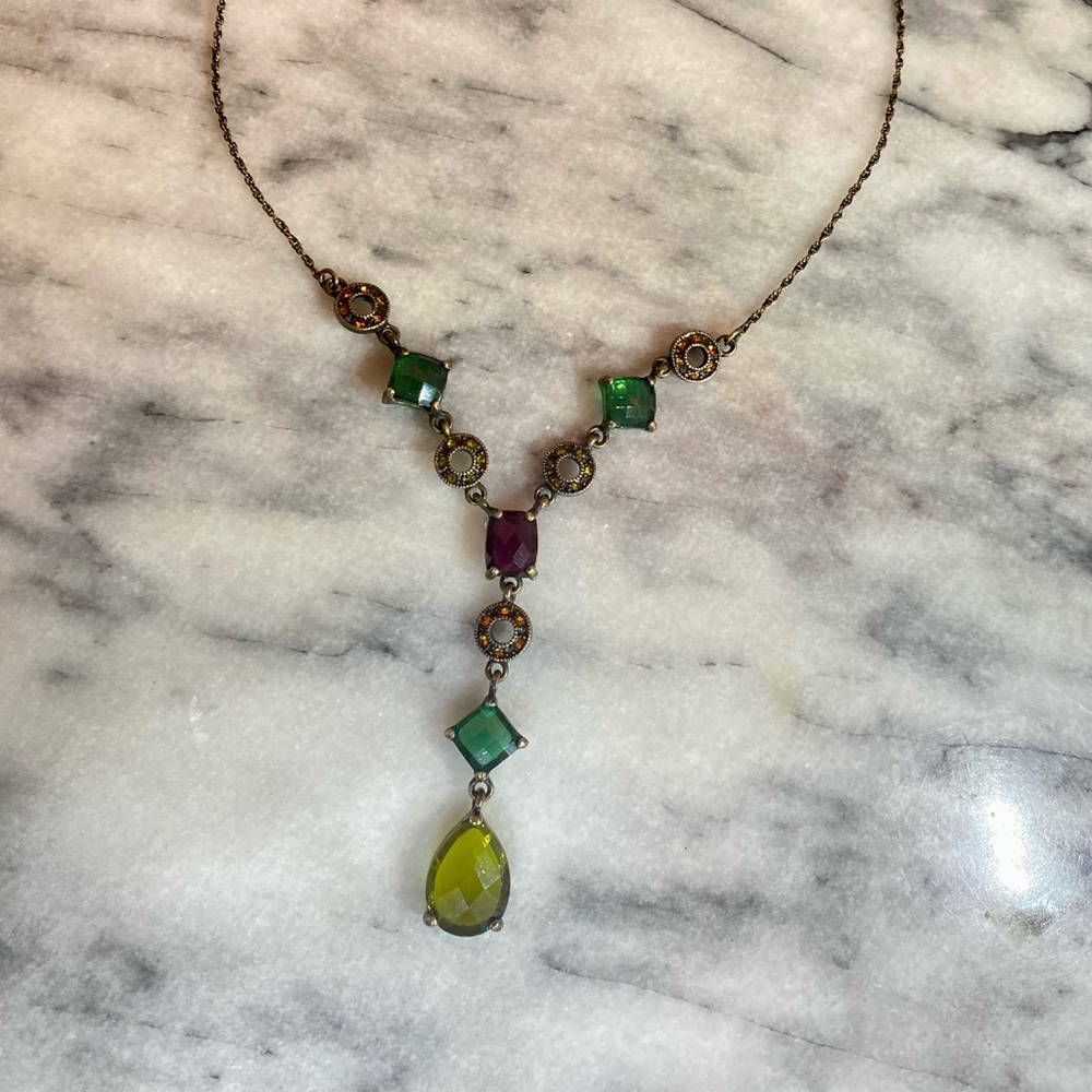 Vintage 1960's Nina Ricci Victorian Revival Style Necklace
